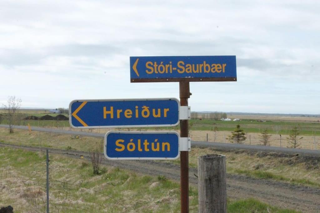 Sun-Cottage South Iceland Olfus Exterior foto